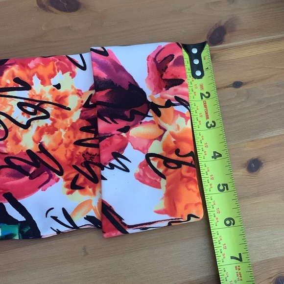 Pure Essence Spring Summer Jacket, Bright Floral, 3/4 Sleeve, Stretch - Picture 6 of 12